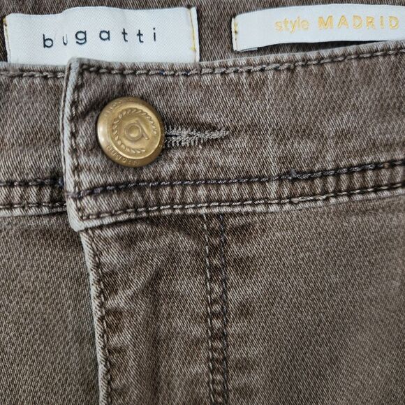 Bugatti Madrid Style Modern Fit 5 Pocket Chino Pants 40x24 - Picture 7 of 7